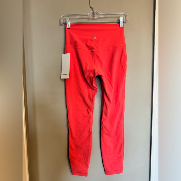 NWT Lululemon Coral Pink Align HR Leggings 25” - Picture 9 of 9
